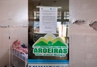CRM-PB interdita Hospital Municipal de Aroeiras, 'Um hospital não pode funcionar desta forma'