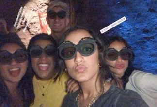 Bruna Marquezine viaja a Orlando e curte parque da Disney com amigos