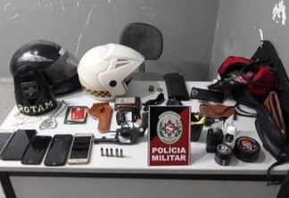 Polícia prende dupla suspeita de cometer assaltos em Campina Grande