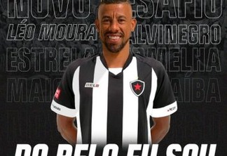 Léo Moura comemora chegada ao Botafogo-PB e promete: 'vamos buscar o inédito título da Copa do Nordeste'