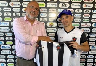 Pimentinha é apresentado oficialmente no Botafogo-PB