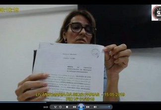 OPERAÇÃO CALVÁRIO: em nota, Livânia Farias nega pressão do Gaeco por delação premiada; confira