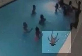 Criança se afoga por 4 minutos em piscina sem ninguém notar