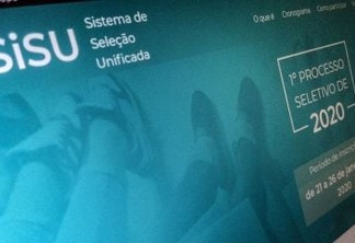 Paraíba tem quase 5 mil vagas ofertadas para o Sisu 2020.2