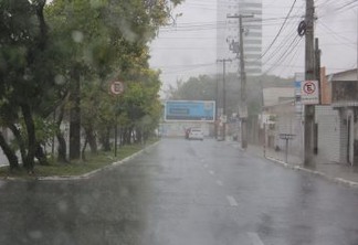 Chove quase 30 mm em João Pessoa nas últimas 24 horas
