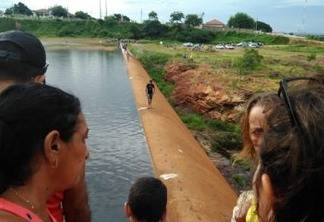 APÓS 9 ANOS: Chuvas em Sousa reabastecem açude de São Gonçalo que pode sangrar nas próximas horas