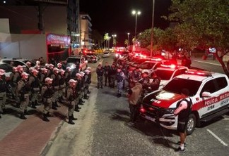 OPERAÇÃO PREVINA-SE: atendendo uma determinação do governador, comboio da Polícia Militar inicia operação pelos bairros de João Pessoa - VEJA VÍDEO