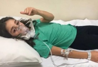 Menina de 10 anos relata dias na UTI com coronavírus: 'Mesmo com cilindro de oxigênio eu me sentia muito mal'