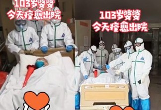 Chinesa de 103 anos é a pessoa mais velha a se curar do coronavírus