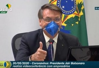 Bolsonaro anuncia videoconferência com governadores para discutir medidas contra pandemia
