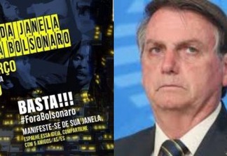 VOZES DA JANELA: Internautas convocam 'panelaço' contra o presidente Bolsonaro
