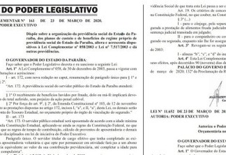 PBPREV: Governo do Estado sanciona lei de reforma da previdência dos servidores estaduais