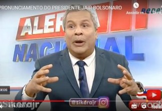 'NÃO OBEDEÇA O PRESIDENTE, FIQUE EM CASA': Sikeira Júnior pede que todos ignorem pronunciamento de Jair Bolsonaro - VEJA VÍDEO