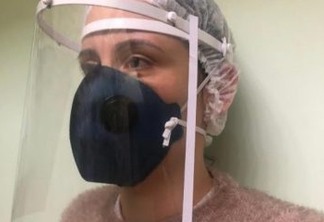 Profissionais da saúde, de Campina Grande, vão receber protetor facial em impressão 3D
