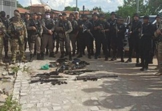 Operação policial prende quadrilha e apreende armamento de guerra na região de Sousa - VEJA VÍDEOS