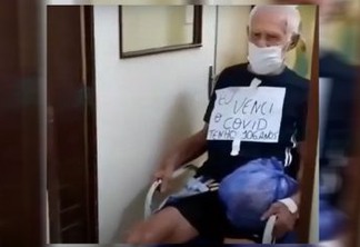 TESTOU POSITIVO: Idoso de 106 anos recebe alta após vencer o coronavírus, em João Pessoa