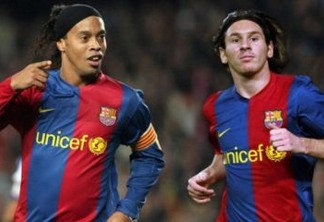 Messi se revolta após notícia de que teria pago a fiança de Ronaldinho