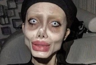 'Angelina Jolie zumbi' é infectada pelo coronavírus em prisão
