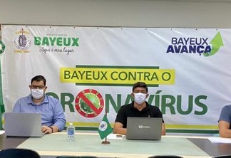 Secretários de Bayeux participam de reunião para avaliar ações de combate ao COVID-19 na Grande JP