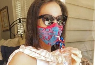 PANDEMIA: Apesar do risco, máscara que ajuda beber 'com segurança' faz sucesso