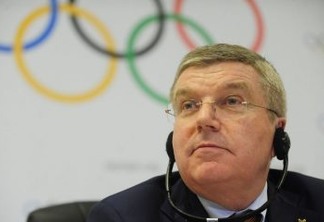 O presidente do Comitê Olímpico Internacional (COI), Thomas Bach, fala sobre a oitava visita oficial de inspeção para os Jogos Rio 2016 (Fernando Frazão/Agência Brasil)