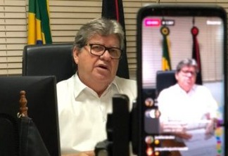 "Mensagem que fala em plano para reabertura do comércio dia 11 é fake news", alerta João Azevêdo