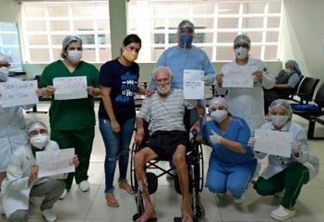 Paciente com 106 anos e outros cinco com COVID-19 recebem alta no Metropolitano
