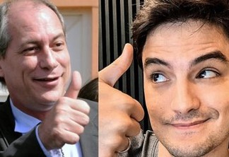Ciro Gomes emite mensagem de apoio a Felipe Neto após youtuber criticar Bolsonaro