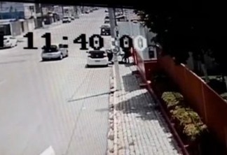 Vídeo mostra PM baleado sendo deixado em frente à sede do Samu em Natal