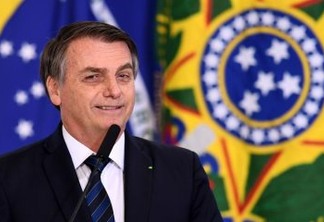 Brazilian President Jair Bolsonaro delivers a speech during the inauguration ceremony of Luiz Eduardo Ramos as Head of the Secretariat of Government of the Presidency at Planalto Palace in Brasilia, on July 04, 2019. - Ramos replaces Carlos Alberto dos Santos Cruz in the Secreariat after some disagreements with of Bolsonaro's sons during his administration. (Photo by EVARISTO SA / AFP)