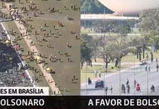 Manifestações pró e contra Bolsonaro acontecem neste domingo pelo país