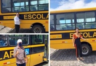 Municípios do Brejo Paraibano são contemplados com ônibus escolares através de emendas do deputado Tião Gomes
