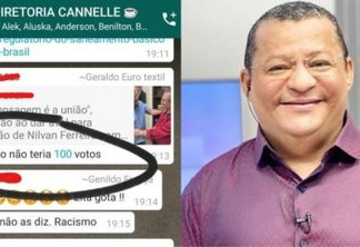 "ESSE MACACO NÃO TERIA 100 VOTOS": Nilvan Ferreira é alvo de racismo em grupo de WhatsApp