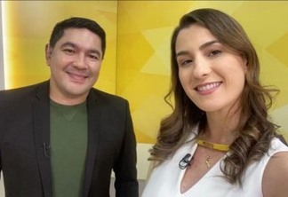 CASAL DE VOLTA AO VÍDEO? Bruno Sakaue na TV Correio abre especulações para uma posterior contratação de Patrícia Rocha