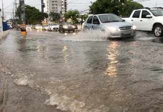 Chove quase 100 milímetros em João Pessoa nas últimas 24 horas e Defesa Civil segue alerta