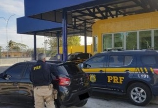 PRF recupera carro adquirido com uso de documentação falsa na Paraíba