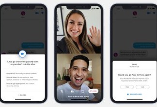App Tinder lança recurso de chamada de vídeo