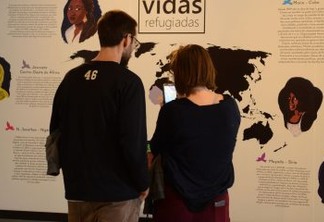 São Paulo -  Exposição Vidas Refugiadas, em cartaz no Museu da Imigração, durante a 15ª Semana Nacional de Museus (Rovena Rosa/Agência Brasil)