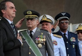 Bolsonaro aumenta em 122% número de militares no governo; agora são 6,1 mil