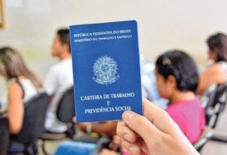 Taxa de desemprego na Paraíba cai no 2º trimestre, revela IBGE