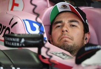 Após apresentar resultado inconclusivo em teste para covid-19, Sérgio Perez poderá ficar de fora do GP da Inglaterra