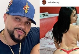 Instagram do cantor Naldo Benny é hackeado e invasor publica fotos eróticas
