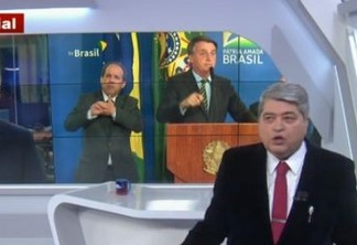 Bundão é o senhor, diz Datena ao vivo para Bolsonaro -VEJA VÍDEO