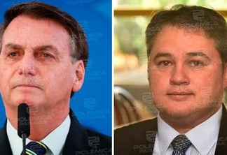 Ao lado de Efraim Filho, Bolsonaro avisa que virá para a Paraíba em breve - VEJA VÍDEO