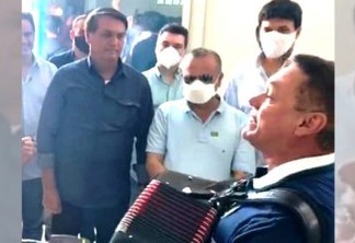 "PRESIDENTE FORTE": Paraibano Amazan recebe Jair Bolsonaro no Rio Grande do Norte com música de boas-vindas - VEJA VÍDEO