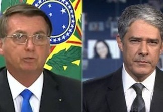 Bolsonaro ameaça ir à justiça, após ser chamado de genocida no Jornal Nacional
