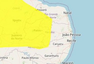 Inmete emite alerta de baixa umidade para mais de 100 cidades na Paraíba