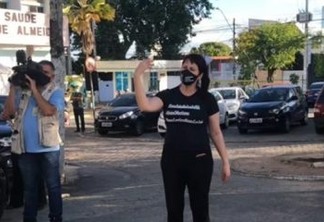 Médicas do ISEA de CG protestam contra assédio e cobram uma posição do prefeito Romero Rodrigues - VEJA VÍDEO