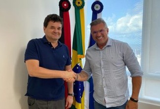 ELEIÇÕES 2020: Deputado Julian Lemos fecha acordo com o ex-deputado estadual Flaviano Quinto