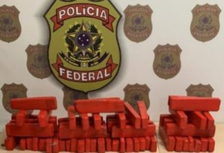 Ação conjunta da polícia Federal e Militar da Paraíba prende dupla que transportava 57 kg de drogas, em Sousa 